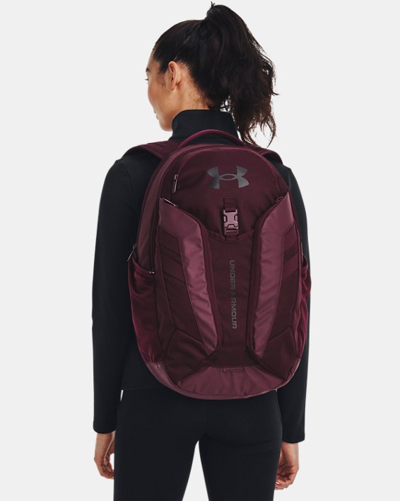 UA Hustle Pro Backpack, Maroon, pdpMainDesktop image number 6